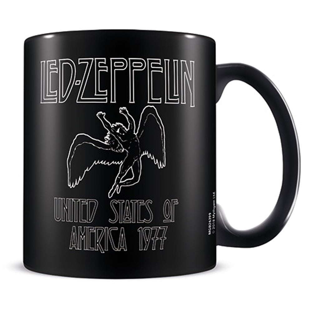 LED ZEPPELIN レッドツェッペリン (公式 映画公開 記念 ) - Icarus / Black / マグカップ - PGS